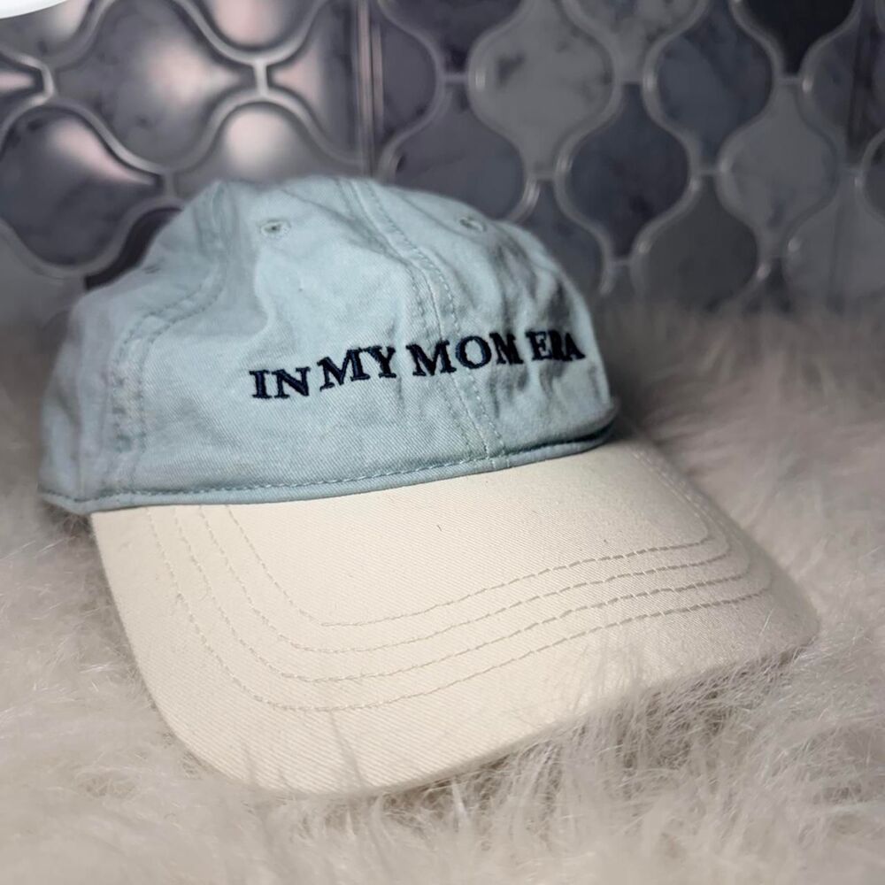 Unbranded Women's Blue and White Hat